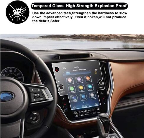 NA SATIS Screen Protector Compatible with 2020-2024 Subaru Outback Legacy Starlink 11.6 Inch Touch Screen，Anti Scratch,Bubble Free,9H Hardness Tempered Glass in Saudi Arabia