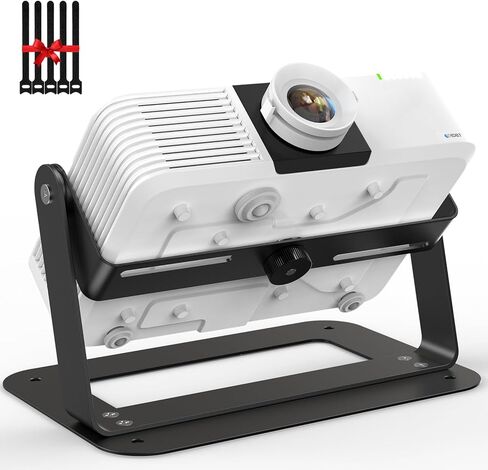 Desktop Projector Mount - Projector Ceiling Mount with 360°Adjustable - Universal Stand 1/4 Screw for LED LCD Video Projectors Camera with Cable Ties in Kuwait