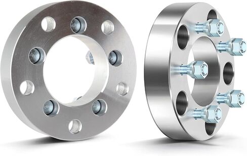 محول عجلة ECCPP 4X 1.5 بوصة 5 العروة 5x5.5 إلى 5x4.5 87.1 مم 1/2 بوصة × 20 يناسب 2005-2010 لدودج داكوتا 2003-2006 لمحولات عجلة فورد E-150 in Saudi Arabia