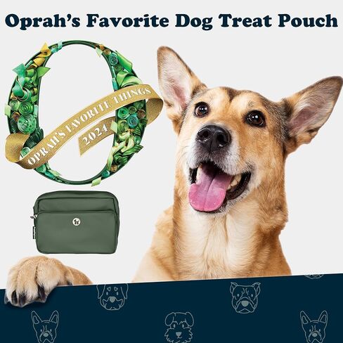 Puppington 3-in-1 Crossbody Dog Treat Pouch for Pet Training - Compostable Poop Bags, Built-In Poop Bag Dispenser, Slow-Feeding Travel Dog Bowl & Reflective Leash - Dog Walking Bag (Onyx Black) in Kuwait