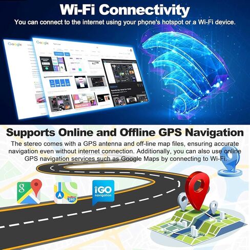 لـ Ford F150 2009-2014 Android 12 Car Stereo 4+32G، 9 بوصة IPS شاشة تعمل باللمس راديو السيارة مع Carplay اللاسلكي / Android Auto، GPS، WiFi، Bluetooth، دعم Obd2 / DVR / DPS in Kuwait
