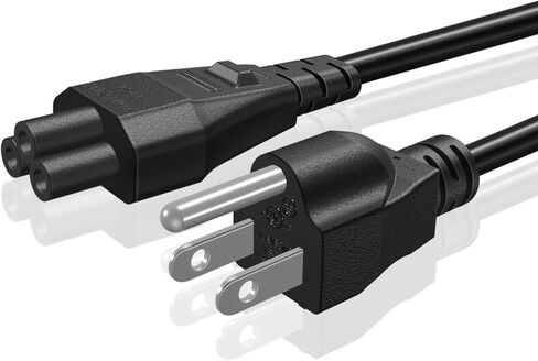 سلك الطاقة العالمي TNP (3 أقدام) - IEC320 C5 إلى NEMA 5-15P 3-Prong Mickey Mouse كابل تمديد الطاقة سلك موصل مقبس التوصيل لأجهزة الكمبيوتر المحمول الكمبيوتر المحمول AC محول التيار الكهربائي شاحن منفذ الحائط in Saudi Arabia