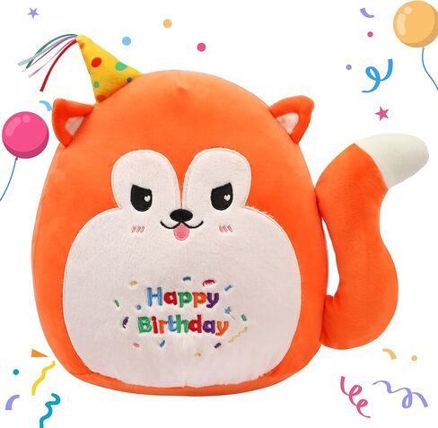 Easfan Birthday Bear Plush Pillow Soft Bear Plush Toy Cute Bear Stuffed Animal Home Room Decoration Birthday Gift for Kids Toddlers Pink,12’’ in Kuwait