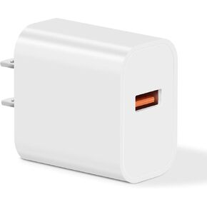 USB Wall Charger Block, 5V 2.4A Power Adapter for Heated Slippers