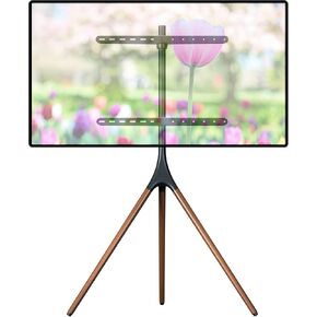 APEX by Promounts AFMSS6401 Large Flat Artistic TV Stand Mount with 180° Swivel by Apex, Multicolor