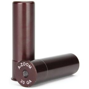 A-Zoom 20 Gauge Precision Snap Cap 2 Pack,Brown
