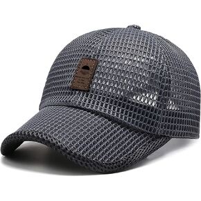 Mesh Caps for Women,Breathable Full Mesh Hat for Men,Quick Dry Cooling Caps for Women,Lightweight Trucker Sports Hats