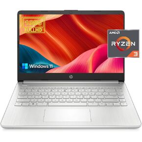 HP 2023 Newest 14 Laptop for Productivity and Entertainment,14" FHD Display, 16GB RAM, 1TB SSD, AMD Ryzen 3 Processor Upto 3.5GHz, Type-C, HDMI, Fast Charge, 10 Hrs Long Battery Life, Windows 11