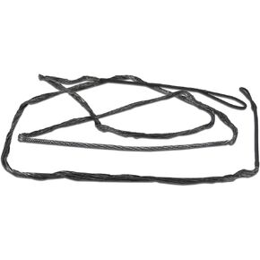 Replacement Archery Bowstring for Traditional Recurve Bows - Available in AMO Lengths from 44"-68" in 12, 14, 16 Strand - Made from Black Dacron B-55 Material