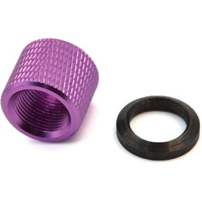 Purple Color Aluminum 6061 T6 1/2''x 28 Thread Protector 1/2''-28 Thread