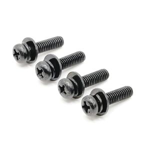 ReplacementScrews Stand Screws Compatible with Philips 65PUL7552/F7-65 Inch 7 Series 4K Smart TV - Complete Feet/Legs Screw Set (Pack of 4)