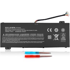 AP18E7M AP18E8M Battery for Acer Nitro 5 AN515-54 AN517-51 AN515-55 AN515-44 AN515-43, Predator Helios 300 PH315-54 PH315-53 PH315-52 PH315-51 PH317-52 PH317-53,Triton 300 PT315-51 PT315-52 58.75Wh