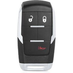 Replacement Smart Remote Car Key Fob for RAM 2500 3500 4500 5500 2019-2023 GQ4-76T 68365299 68475382 434MHz 4A Chip 3Buttons