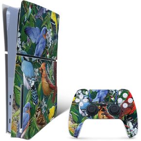 غلاف MightySkins المتوافق مع حزمة Playstation 5 Slim Disk Edition - Penguin | غطاء ملتف واقٍ ومتين وفريد ​​من نوعه من الفينيل | سهل التطبيق | صنع في الولايات المتحدة الأمريكية