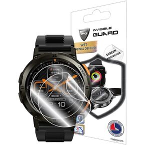 IPG for KOSPET TANK T2 - AMAZTIM T2 - Rova Stone T2 Smart Watch Hydrogel Screen Protector (2 Units) Invisible HD Clear Film Anti Scratch Guard-Smooth/Self-Healing/Bubble for T2