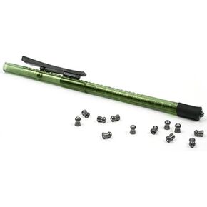 Pellet Pen, Holds 15 .22-Cal Pellets, Green