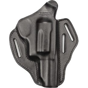 Tactical Scorpion Gear 3 Slot Thumb Break OWB Leather Holster: Fits Taurus Judge 3" Barrel