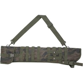 Tactical Shotgun Rifle Scabbard Bag Adjustable Shoulder Strap Outdoor Hunting Molle Holster