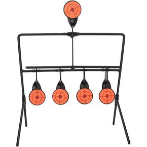 Bewinner Shooting Target Steel Shooting Target Stands Premium Steel Construction for Outdoor and Indoor Shooting Training