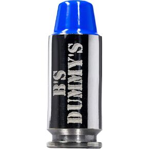 B's Dry Fire Snap Caps - A.K.A. B's Dummy's - Dummy .40 S&W Training Caps (5 Pack) (Blue Nickel)