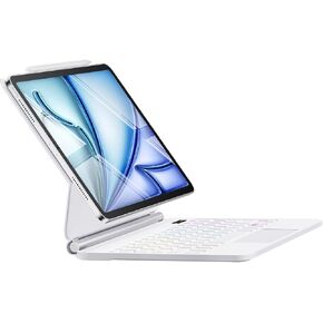 For iPad Pro 11 inch Case with Keyboard,Keyboard Case for iPad Air 11 inch (M2) 2024 & iPad Pro 11 inch (1st/2nd/3rd/4th Gen),Magic-Style Magnetic - Backlit Keyboard Case with Multi-Touch Trackpad