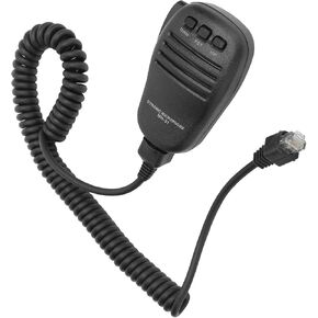 Hand Microphone, Microphone Easy to Use Short Stable for Yaesu Ft‑817 Ft‑857 Ft897 FM