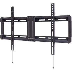 Amazon Basics Full Motion TV Wall Mount with Horizontal Post Installation Leveling for 32-Inch to 86-Inch TVs, Black