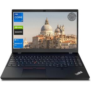Lenovo ThinkPad P15v Gen 3 Business Laptop, 15.6" FHD Display, Intel Core i7-12700H, NVIDIA Quadro T1200, 32GB DDR5 RAM, 1TB SSD, HDMI, Webcam, FP Reader, SD Card Reader, Wi-Fi 6, W11 Pro, Black