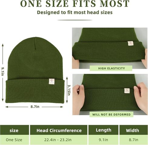 Satin Lined Beanie for Women Men Winter Silk Lined Hat Warm Knit Cuffed Beanies Hat Thickened Slouchy Skull Cap in Saudi Arabia