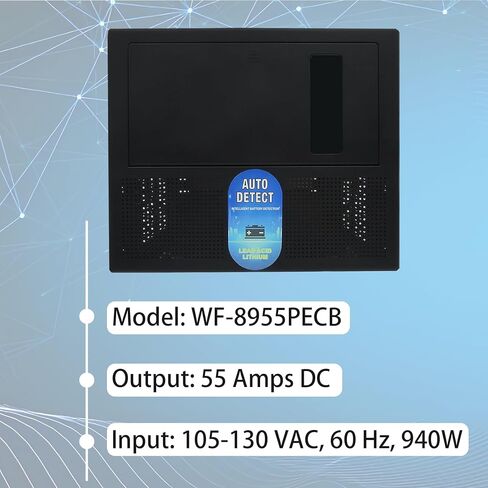 WF-8955PEC Power Center Converter Charger，WF8900 Series RV Converter/Charger，55 Amp in Kuwait