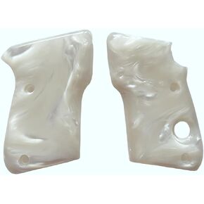 BMPL Beretta 21A Resin Polyester Smooth Gun Grips Compatible with Beretta 21A Bobcat Thai Handmade Handcraft