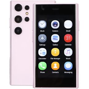Compact Mini Smartphone 3.0 Inch 2GB 16GB ROM 3G Pocket Cell Phone with 0.3MP Front Camera and 2MP Rear Camera for8.1 (Black)