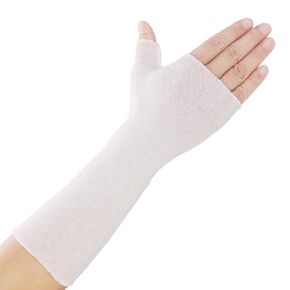 Hand Socks for Splint (Pack of 10) Wrist and Thumb Spica Wrap Liner,Arm Cast Cover Cotton Stockinette Sleeve for Under Brace for Women Men(Medium,3.23x12 inch)