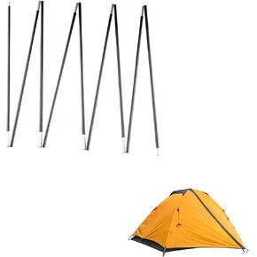 Tent Poles Replacement Black, Pre-Assembled Aluminum Tent Pole, 7001 T6 Heated Tent Rod
