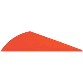 Bohning Blazer X2 Archery Vane (100-Pack), Neon Orange