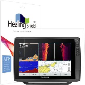 Screen Protector for Garmin ECHOMAP Ultra 122sv 125sv 126sv, AFP Oleophobic Coating Clear Guard Film (126sv-24new)