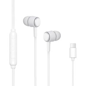 USB C Wired Headphones for iPhone,Earphones Compatible with USB C Interface,Earbuds Built-in Microphone & Volume Control Compatible with iPhone 16 15 Pro Max Plus