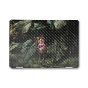Glossy Glitter Laptop Skin Compatible with HP Spectre x360 14" (2024) - Cat Grid - Premium 3M Vinyl Protective Wrap Decal Cover - Easy to Apply | Crafted in The USA by MightySkins