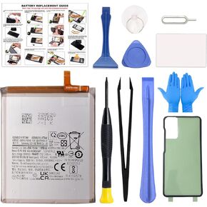 GREEN FUSION Compatible with Galaxy S22 Ultra Battery Replacement, EB-BS908ABY New 0 Cycle Battery for Samsung Galaxy S22 Ultra SM-S908U/U1/B/W/E/N with Installation Instruction & Repair Toolkit