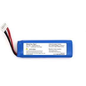 Battery Replacement for JBL Flip 4 GSP872693 01(3000mAh)