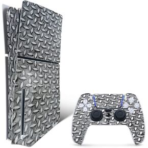 MightySkins Skin Compatible with Playstation 5 Slim Disk Edition Bundle - Non Slip | Protective, Durable, and Unique Vinyl Decal wrap Cover | Easy to Apply | Made in The USA