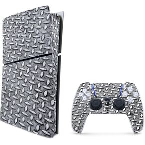 MightySkins Skin Compatible with Playstation 5 Slim Digital Edition Bundle - Non Slip | Protective, Durable, and Unique Vinyl Decal wrap Cover | Easy to Apply | Made in The USA