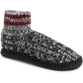 MUK LUKS Men's Cuff Bootie Slipper