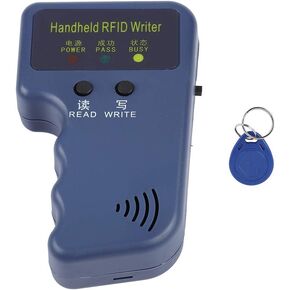Tosuny 125Khz RFID Reader Writer for 125 Khz EM4100 ID Card for Backup Purpose, Card Copier Reader/Writer Duplicator Keyfob