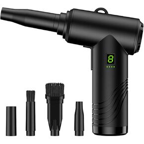 Powerful Electric Air Duster - Reusable, Eco-Friendly, High-Speed Dust Removal for Electronics, Keyboards, Laptops, Cameras - Efficient & Cost-Effective Cleaning Solution in Saudi Arabia