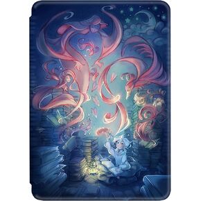 Case for Kindle Paperwhite 11th Generation 2021 6.8" Flip Silicone Cover Snow Mountain Cactus Banana Pattern Kindle Paperwhite Signature Edition Protective Shell Auto Wake Up or Sleep TPU Case (9)