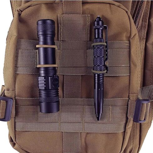 Tactical Gear Holder Clip Molle Web Dominator Elastic Strings Buckle 10pcs for Tactical Backpacks Molle Bags in Saudi Arabia