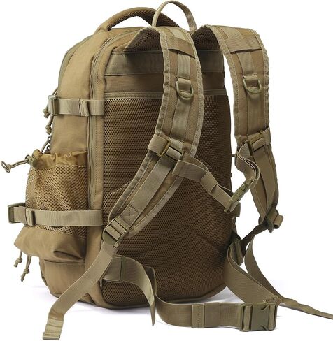 GZ XINXING Military Tactical Backpack 3 Day Assault Pack Molle Tactical Backpack Waterproof For Travel Camping Hiking Outdoor Sports Backpack Daypack(khaki) in Saudi Arabia