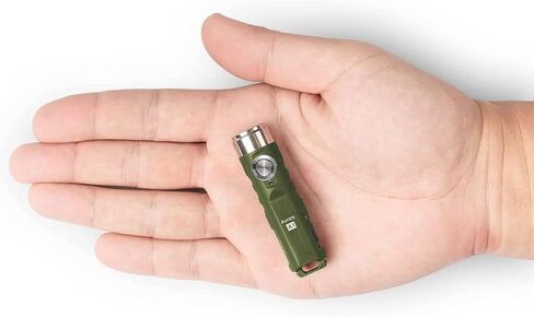 RovyVon Aurora A1 G4 Keychain Flashlight, Max 650 Lumen Super Bright with EDC Mini Size, 5 Mode Easy Use, USB-C Rechargeable, Waterproof, Perfect for Camping Emergency Outdoor(ArmyGreen) in Saudi Arabia