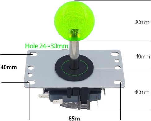 Arcade Game Controller USB Encoder 2 Player Gamepad Cherry MX Microswitch Button 8way Joystick for Nintendo Switch PC PS3 Retropie Raspberry Pi MAME in Saudi Arabia